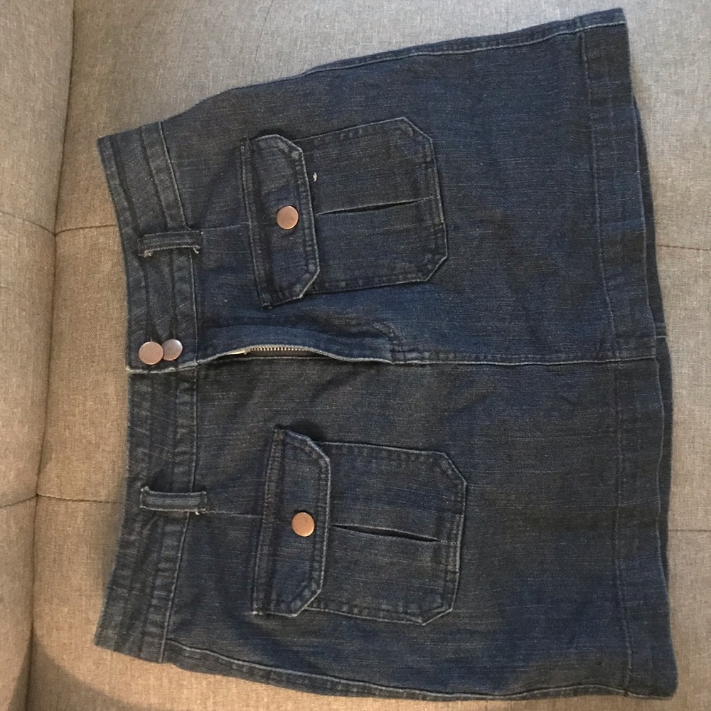 Blue Jean Skirt